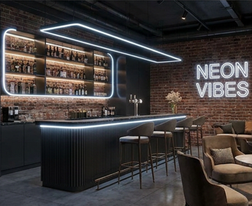 Mangueira LED Neon Flexível 5 Metros 12V Branco Frio | Iluminação Decorativa Premium