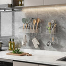Kit Organizador de cozinha - porta utensílios e temperos