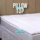 Pillow Top Protetor de Colchão 400 Fios Macio Super King Queen Casal Solteiro