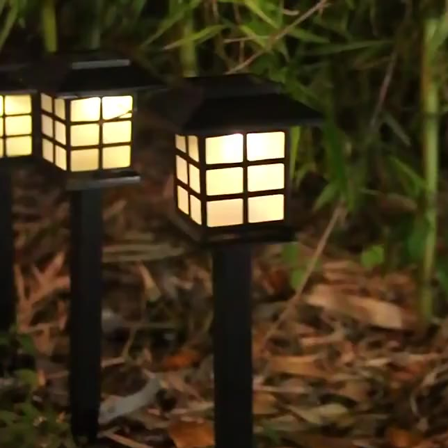 Luminaria Solar Espeto de Jardim Led Decoração Cazinha Recarregavel no Sol