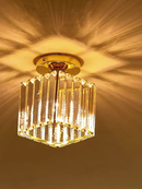 Lâmpada Led Moderna Para Corredor Com LumináRia De Teto De Cristal Para Corredor Varanda 3 Cores
