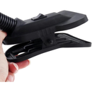 Luminaria De Mesa Com Garra Presilha Bivolt Leitura Estante Quarto Maquiagem Manicure