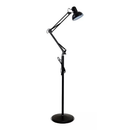 Luminária 1,9m Articulada Chão Pedestal Coluna Lustre Metal