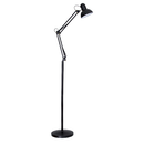 Luminária 1,9m Articulada Chão Pedestal Coluna Lustre Metal