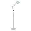 Luminária 1,9m Articulada Chão Pedestal Coluna Lustre Metal