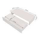 Gaveta Suspensa 70CM Penteadeira Aparador Camarim Corrediças Metalicas