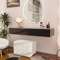 Penteadeira Com Gaveta 100CM Console Camarim Com Corrediças Metálicas