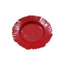 PRATO FUNDO KIT C/10 UNIDADES VERMELHO PLÁSTICO churrasco festa aniversario almoço jantar lanche