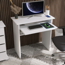 Escrivaninha Computador X Estudo Home Office Mesa Branco