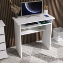 Escrivaninha Computador X Estudo Home Office Mesa Branco