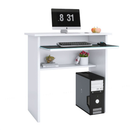 Escrivaninha Computador X Estudo Home Office Mesa Branco