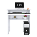 Escrivaninha Computador X Estudo Home Office Mesa Branco