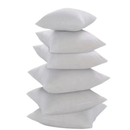 Kit 6 refil de Almofadas 45 cm x 45 cm de fibra ecológica ótimo custo beneficio