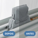 Limpador Janela Escova Limpeza Cantos Multiuso Janelas Cozinha Fogão Limpa Canto Casa Microfibra