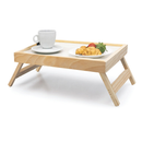 Bandeja Café da Manhã c/ Pé Dobrável Madeira Pinus Decoração Multiuso