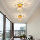 Lâmpada Led Moderna Para Corredor Com LumináRia De Teto De Cristal Para Corredor Varanda 3 Cores