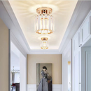 Lâmpada Led Moderna Para Corredor Com LumináRia De Teto De Cristal Para Corredor Varanda 3 Cores