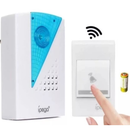 Campainha Com Câmera Vídeo Porteiro Sem Fio Wi-Fi HD Inteligente Smart Home Vê Pelo Celular Recarregável