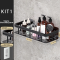 Suporte De Shampoo Prateleiras De Banheiro Sem Furo Premium
