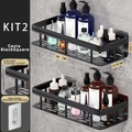 Suporte De Shampoo Prateleiras De Banheiro Sem Furo Premium