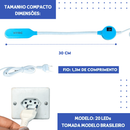 Luminária para maquina de costura com imã - Mazzal