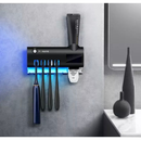 🦷✨ Suporte de Escova de Dentes com Esterilizador UV + Dispenser Automático — Mais Higiene, Organização e Tecnologia para seu Banheiro 🚿