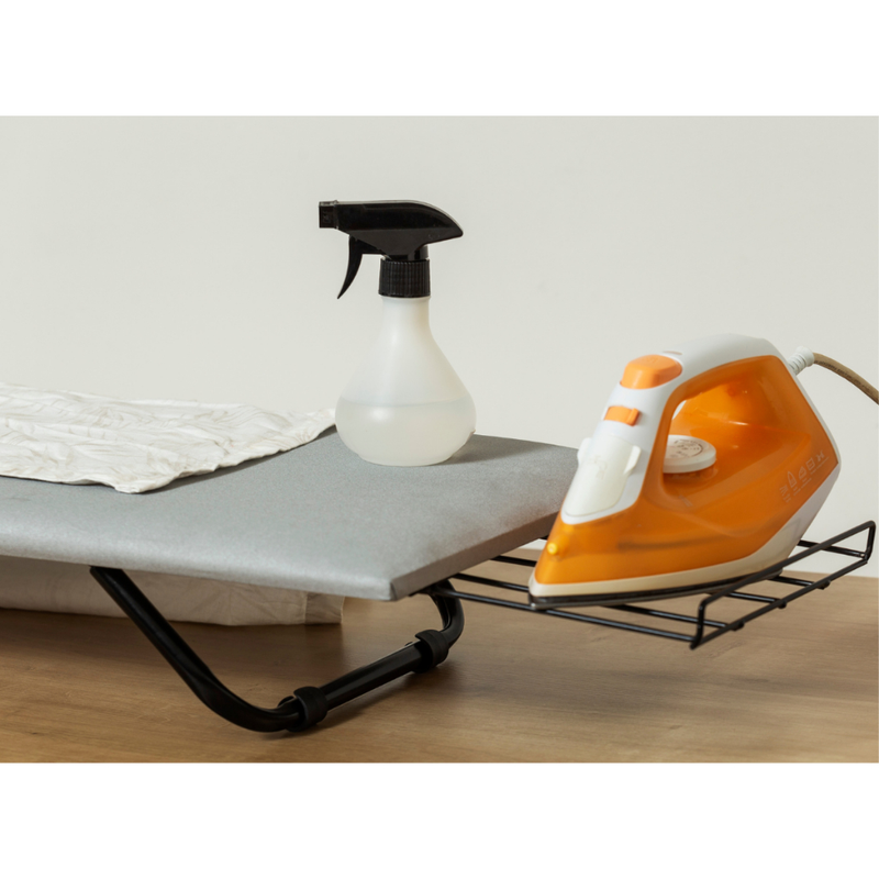 Mesa Tabua de Passar Roupa Portátil Pé Dobrável Cama Mesa Porta Ferro