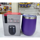 Novo Copo Ovo Cuia Térmica 350ml Em Inox Com Tampa Acrílica Envio Imediato