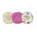 Kit 3 Toucas para Banho Impermeável Plástico Tintura Hidratação Com Elástico - Diversas Estampas