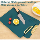 Tábua De Corte Antibacteriana À Prova De Mofo Com Suporte