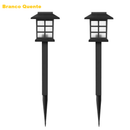Luminária Solar LED de Jardim com Espeto | Iluminação Externa Automática à Prova d'Água