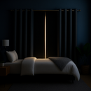 Cortina Blackout Para Quarto Sala Cozinha PVC Corta 100% Luz 2,80 Largura X 2,30 Altura Blecaute