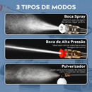 Lavadora de Alta Pressão Kit Completo com Maleta e Bateria Recarregável para Carros e Uso Doméstico