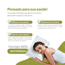 Travesseiro CERVICAL Ortopédico Magnetico com Infravermelho Terapêutico Pillow Anatômico Anti Ronco