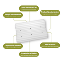 Travesseiro CERVICAL Ortopédico Magnetico com Infravermelho Terapêutico Pillow Anatômico Anti Ronco