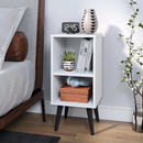 Kit 2 Mesa de Cabeceira ou Unitário para Quarto Charme Retrô Várias Cores Apoio de Cama Mesinha