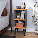 Kit 2 Mesa de Cabeceira ou Unitário para Quarto Charme Retrô Várias Cores Apoio de Cama Mesinha