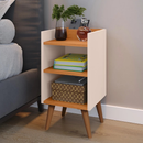 Kit 2 Mesa de Cabeceira ou Unitário para Quarto Charme Retrô Várias Cores Apoio de Cama Mesinha