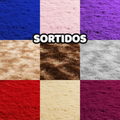 Passadeira Peluda 2,00m x 60 cm Varias Cores