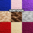 Passadeira Peluda 2,00m x 60 cm Varias Cores