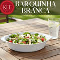 Kit 10 Tigelas Barquinha Vasilha Para Petiscos Pote Cumbuca Petisqueira Caldos Servir Petiscos Festa