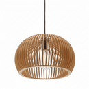 Pendente de Teto Lustre Grande de Sala em Madeira Mdf Decoração