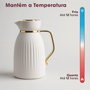 Garrafa Térmica Café 1 Litro Click Abre e Fecha Premium