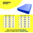 Capa de Colchão Impermeável Hospitalar Tamanho Solteiro Modelo Com Zíper ou Elástico
