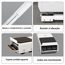 Suporte De Base Com Rodinha Para Geladeira Fogão E Máquina Lousa Base Carrinho até Ajustável
