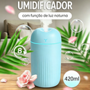 Umidificador De Ar 420ml Grande Difusor Aromatizador De Ambiente LED USB Purificador De Ar Portátil