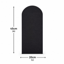 Kit 5 Até 10 Cabeceiras Estofada Cama Box Casal Moderna Luxo Modulada Sem Furo Autocolante 40cmx19cm Solteiro Queen King