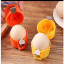 Quebrador De Ovo Prático Inox Para Cozinha Doméstica Cores Sortidas