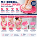 Chuveiro Para Os Pés Escova Massageadora As Costas Limpeza Do Banheiro Banheira Antiderrapante