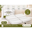 Travesseiro CERVICAL Ortopédico Magnetico com Infravermelho Terapêutico Pillow Anatômico Anti Ronco